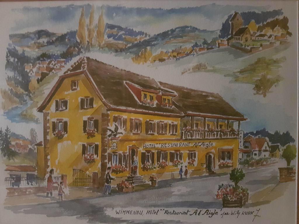 מלון Wimmenau Restaurant A L'Aigle מראה חיצוני תמונה